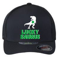 Lucky Saurus Dinosaur  Flexfit Unipanel Trucker Cap