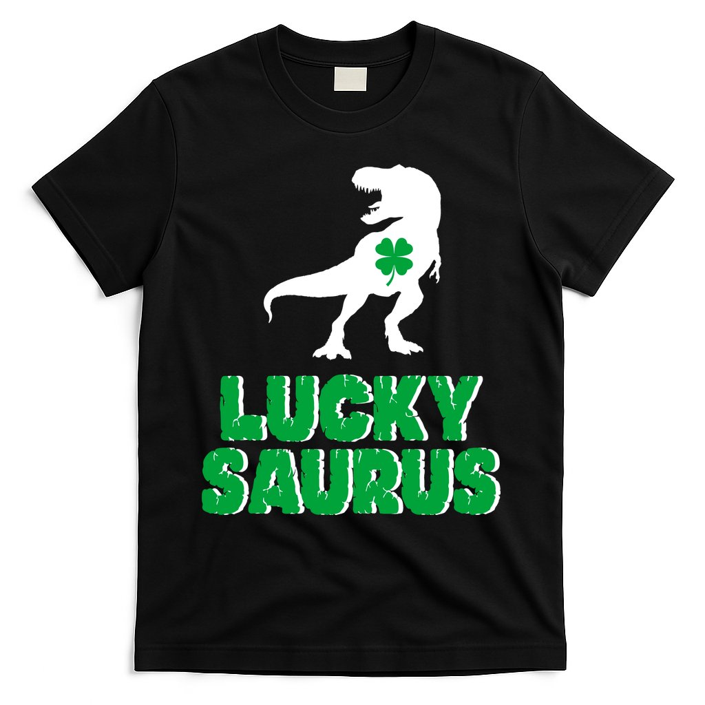 Lucky Saurus Dinosaur  T-Shirt