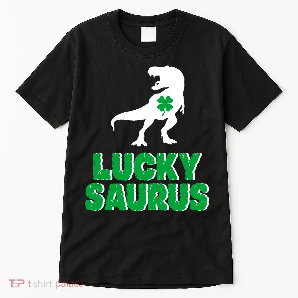 Lucky Saurus Dinosaur  Tall T-Shirt