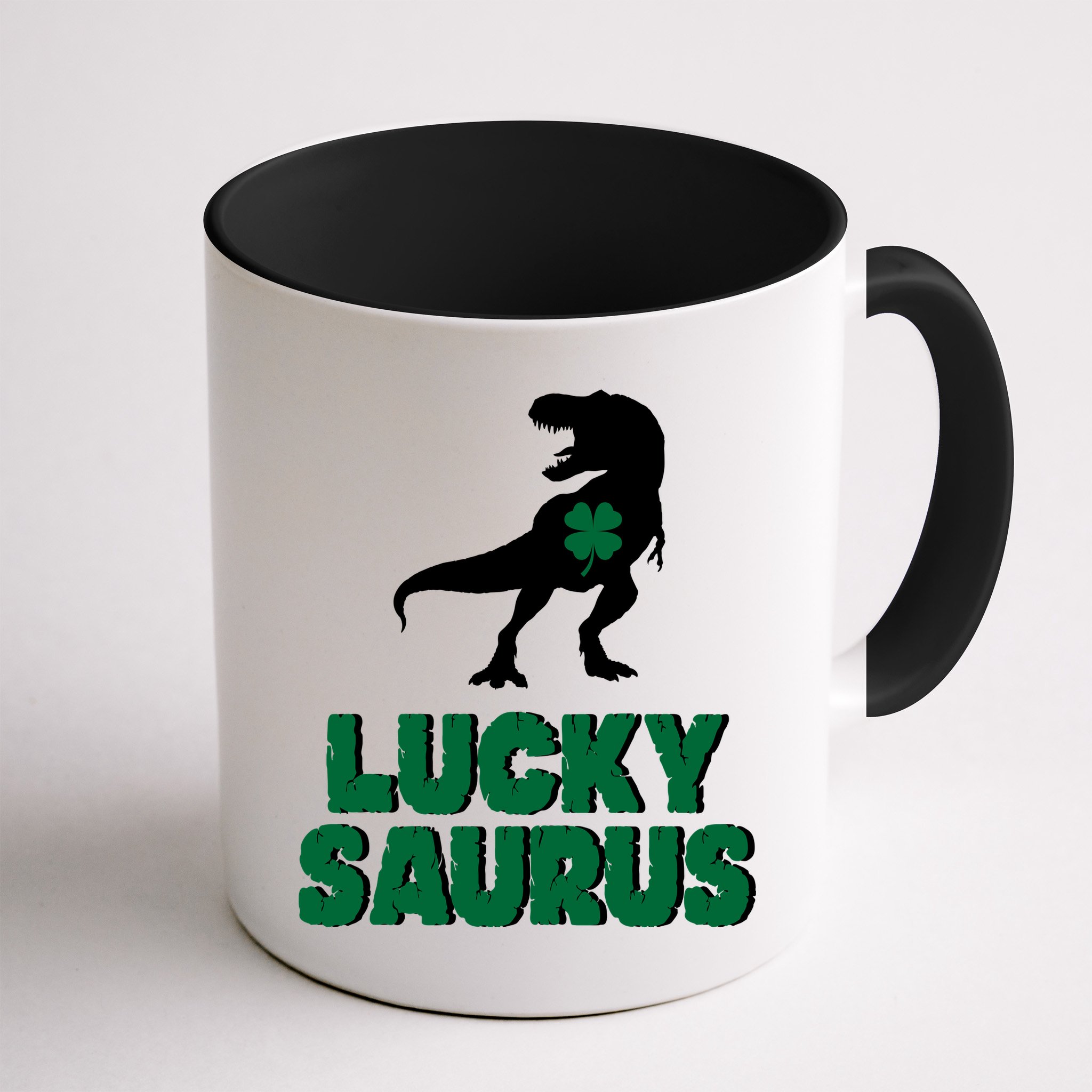 Lucky Saurus Dinosaur  Mug