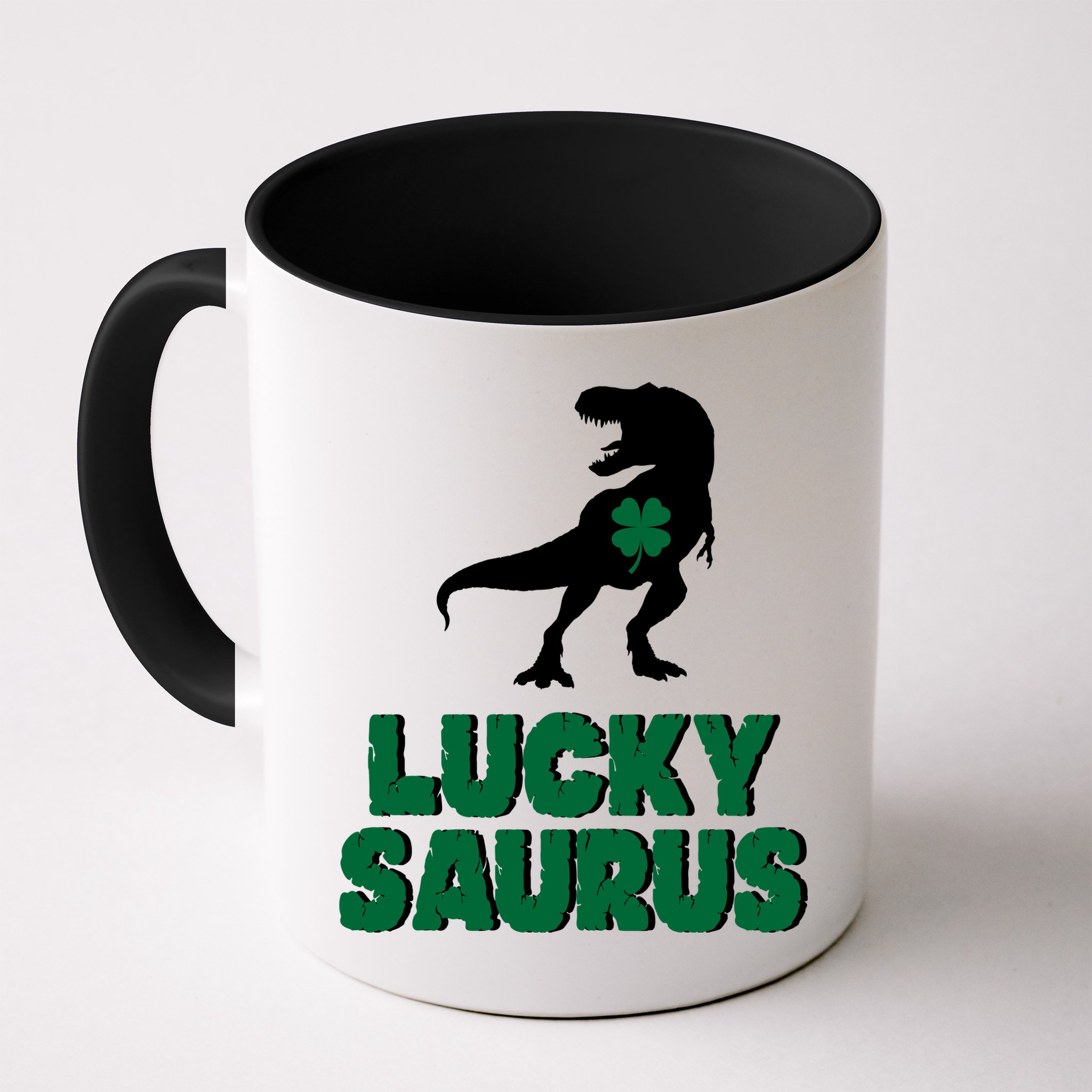 Lucky Saurus Dinosaur  Mug
