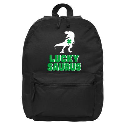 Lucky Saurus Dinosaur  16 in Basic Backpack