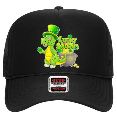 Lucky-Saurus St Patrick's Day Trucker Hat
