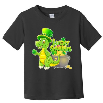Lucky-Saurus St Patrick's Day Toddler T-Shirt