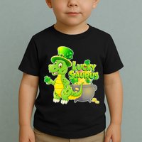 Lucky-Saurus St Patrick's Day Toddler T-Shirt