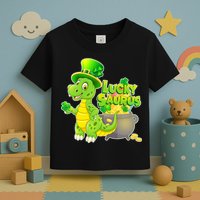 Lucky-Saurus St Patrick's Day Toddler T-Shirt