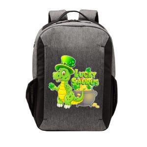 Lucky-Saurus St Patrick's Day Vector Backpack