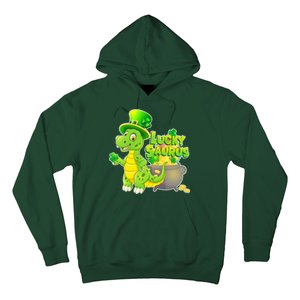 Lucky-Saurus St Patrick's Day Hoodie