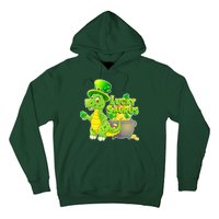 Lucky-Saurus St Patrick's Day Hoodie