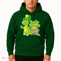Lucky-Saurus St Patrick's Day Hoodie