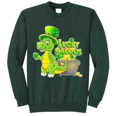 Lucky-Saurus St Patrick's Day Sweatshirt