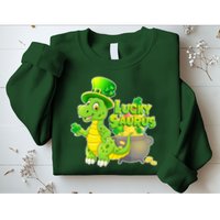 Lucky-Saurus St Patrick's Day Sweatshirt