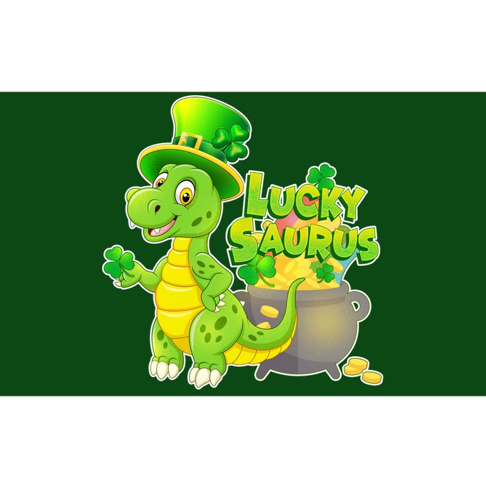 Lucky-Saurus St Patrick's Day Bumper Sticker