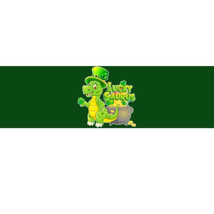 Lucky-Saurus St Patrick's Day Bumper Sticker