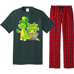 Lucky-Saurus St Patrick's Day Pajama Set