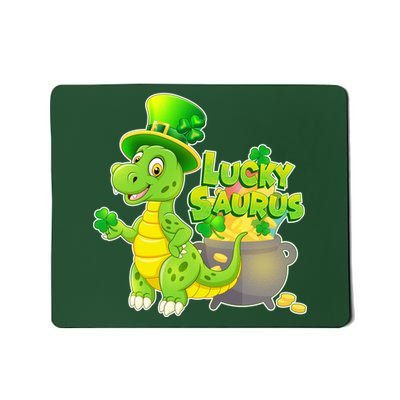 Lucky-Saurus St Patrick's Day Mousepad