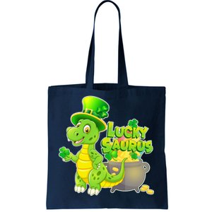 Lucky-Saurus St Patrick's Day Tote Bag