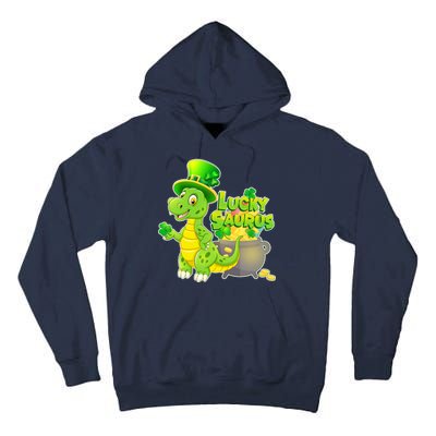 Lucky-Saurus St Patrick's Day Tall Hoodie