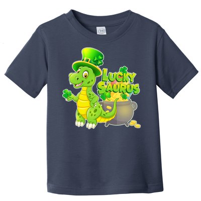 Lucky-Saurus St Patrick's Day Toddler T-Shirt