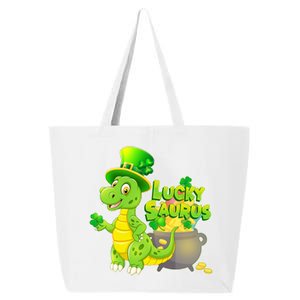 Lucky-Saurus St Patrick's Day 25L Jumbo Tote