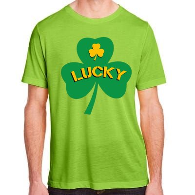 Lucky Shamrock St.Patrick's Day Adult ChromaSoft Performance T-Shirt