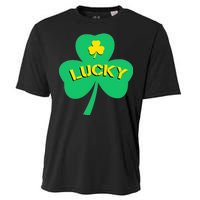 Lucky Shamrock St.Patrick's Day Cooling Performance Crew T-Shirt