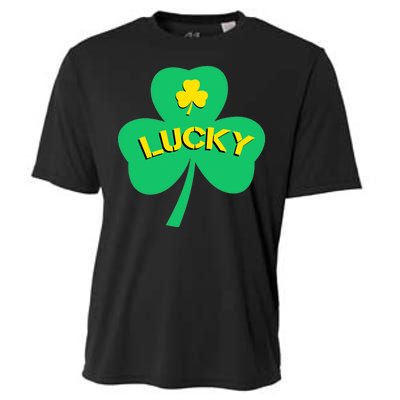 Lucky Shamrock St.Patrick's Day Cooling Performance Crew T-Shirt