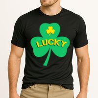 Lucky Shamrock St.Patrick's Day Cooling Performance Crew T-Shirt