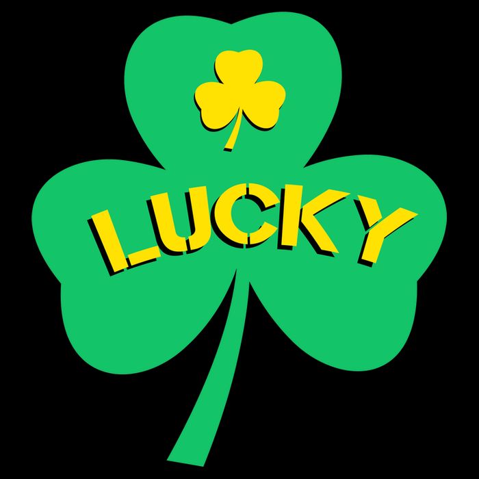 Lucky Shamrock St.Patrick's Day Cooling Performance Crew T-Shirt