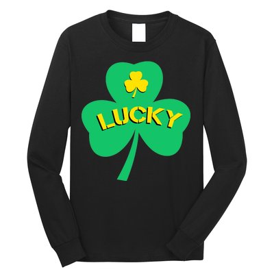 Lucky Shamrock St.Patrick's Day Long Sleeve Shirt