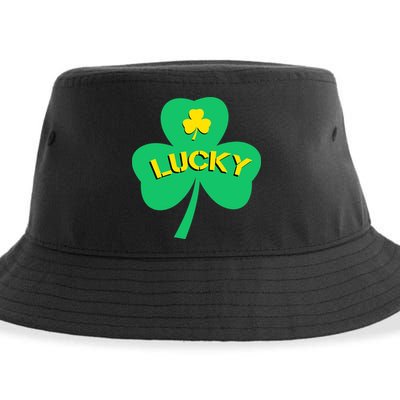Lucky Shamrock St.Patrick's Day Sustainable Bucket Hat