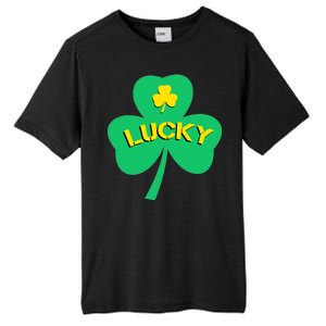 Lucky Shamrock St.Patrick's Day Tall Fusion ChromaSoft Performance T-Shirt