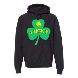 Lucky Shamrock St.Patrick's Day Premium Hoodie