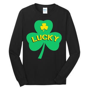 Lucky Shamrock St.Patrick's Day Tall Long Sleeve T-Shirt