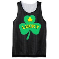 Lucky Shamrock St.Patrick's Day Mesh Reversible Basketball Jersey Tank