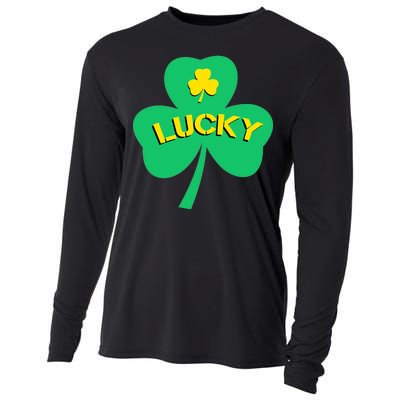 Lucky Shamrock St.Patrick's Day Cooling Performance Long Sleeve Crew