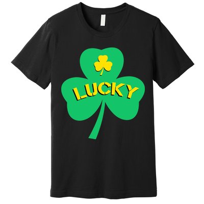 Lucky Shamrock St.Patrick's Day Premium T-Shirt