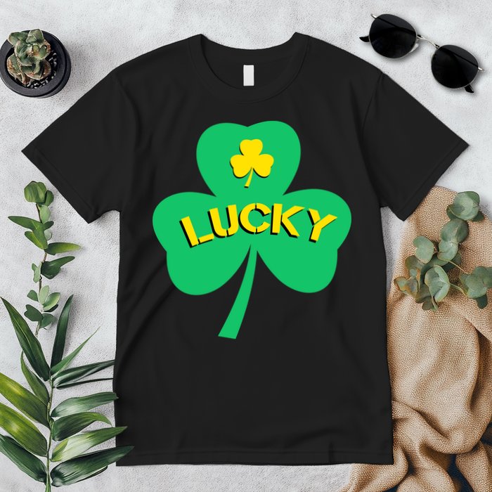 Lucky Shamrock St.Patrick's Day Premium T-Shirt