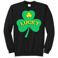 Lucky Shamrock St.Patrick's Day Tall Sweatshirt