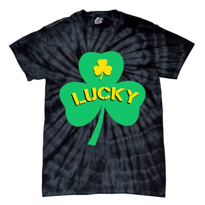 Lucky Shamrock St.Patrick's Day Tie-Dye T-Shirt