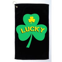 Lucky Shamrock St.Patrick's Day Golf Towel