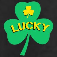 Lucky Shamrock St.Patrick's Day Golf Towel