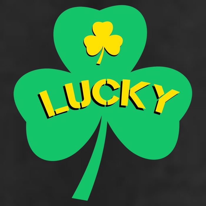 Lucky Shamrock St.Patrick's Day Golf Towel