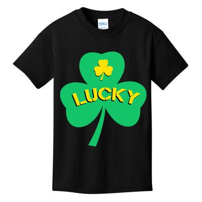 Lucky Shamrock St.Patrick's Day Kids T-Shirt