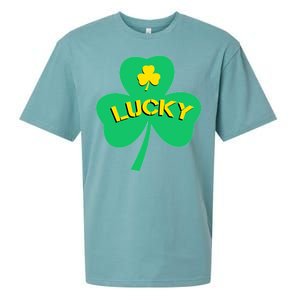 Lucky Shamrock St.Patrick's Day Sueded Cloud Jersey T-Shirt