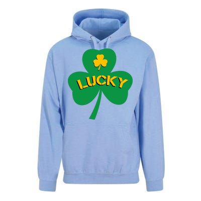 Lucky Shamrock St.Patrick's Day Unisex Surf Hoodie