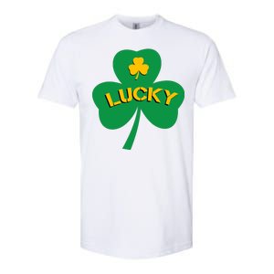 Lucky Shamrock St.Patrick's Day Softstyle CVC T-Shirt