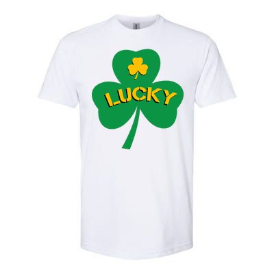 Lucky Shamrock St.Patrick's Day Softstyle CVC T-Shirt