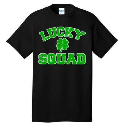 Lucky Squad Irish Clover Tall T-Shirt