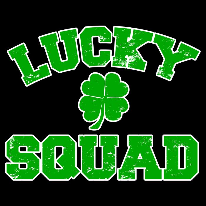 Lucky Squad Irish Clover 7-Panel Snapback Hat
